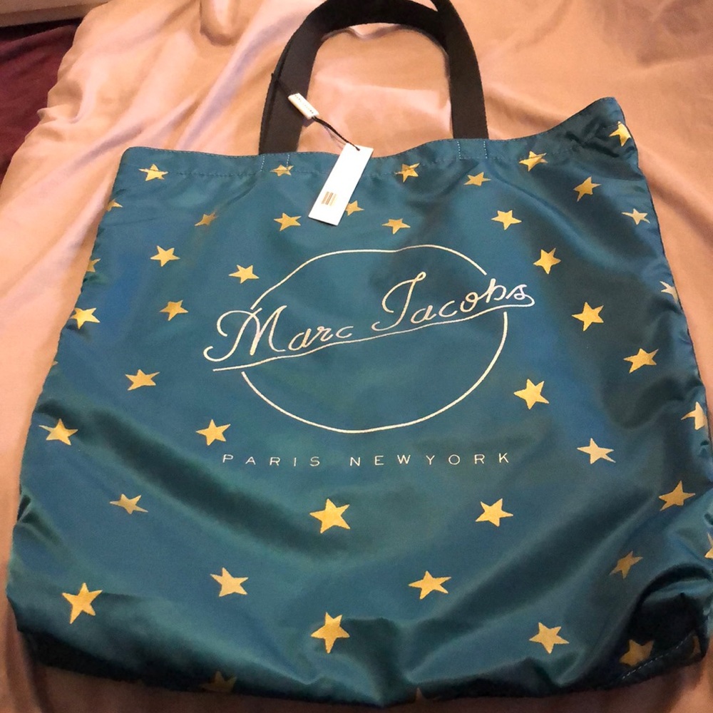 Marc Jacobs printed star packable tote